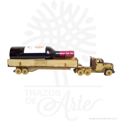 Tractomula para personalizar en MDF