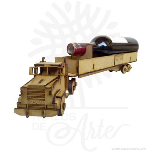 Tractomula para personalizar en MDF