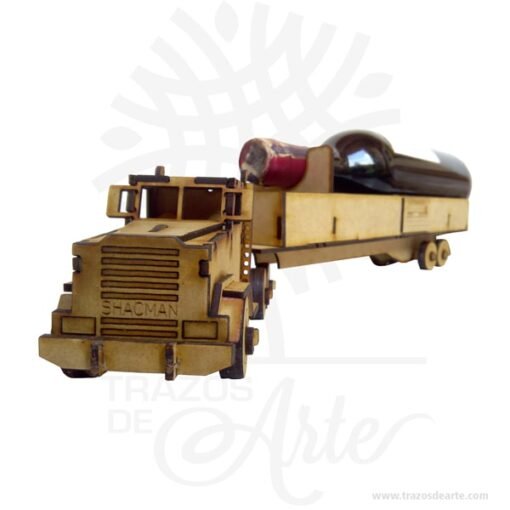 Tractomula para personalizar en MDF