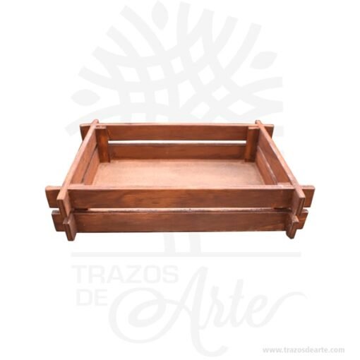 Caja bandeja envejecida 20 x 30 x 7 cm