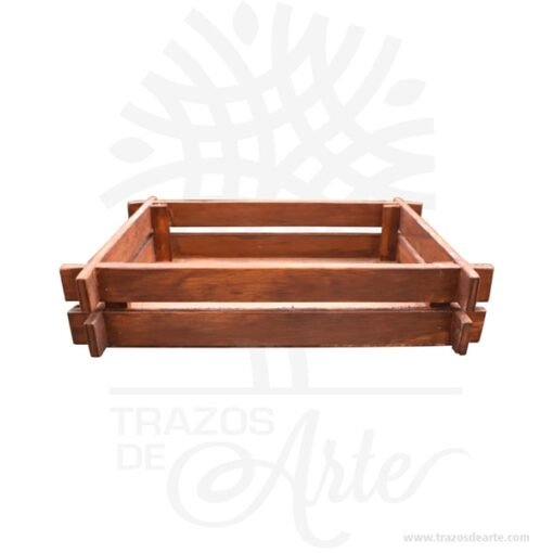 Caja bandeja envejecida 20 x 30 x 7 cm