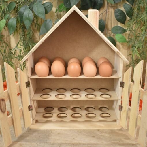 Casa para huevos en madera