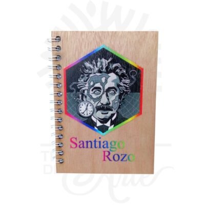 Cuaderno para personalizar tapas en madera impresión UV