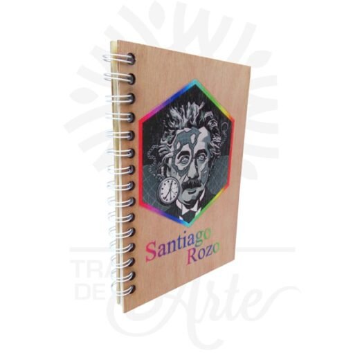 Cuaderno para personalizar tapas en madera impresión UV