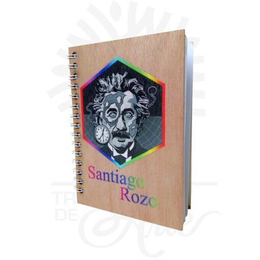 Cuaderno para personalizar tapas en madera impresión UV