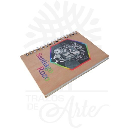 Cuaderno para personalizar tapas en madera impresión UV