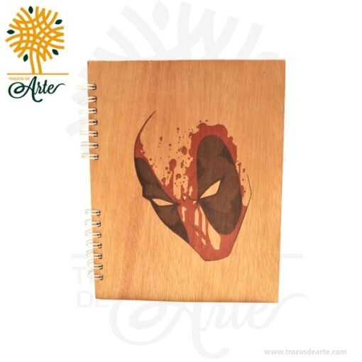 Cuaderno en madera para personalizar