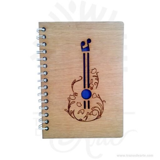 Cuaderno madera para personalizar