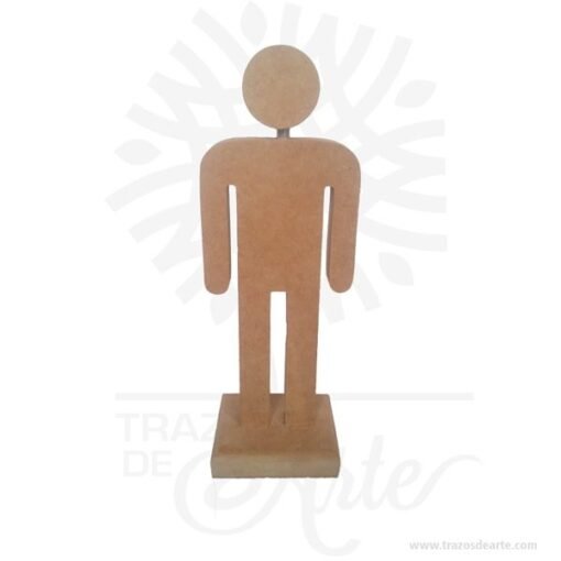 Figura hombre en madera MDF 18 mm