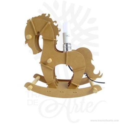 Lámpara de mesa horse