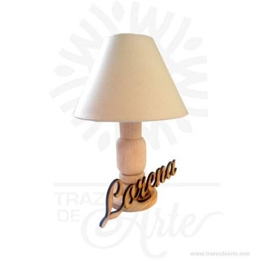 Lámpara de mesa para personalizar