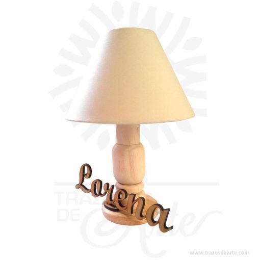 Lámpara de mesa para personalizar