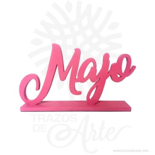 Letras para nombres y palabras en MDF para escritorio