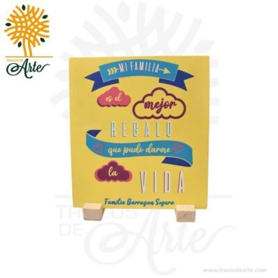 Letrero decorativo en MDF