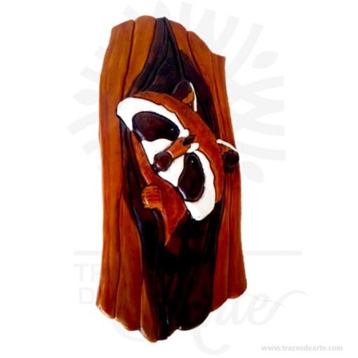 Mapache intarsia