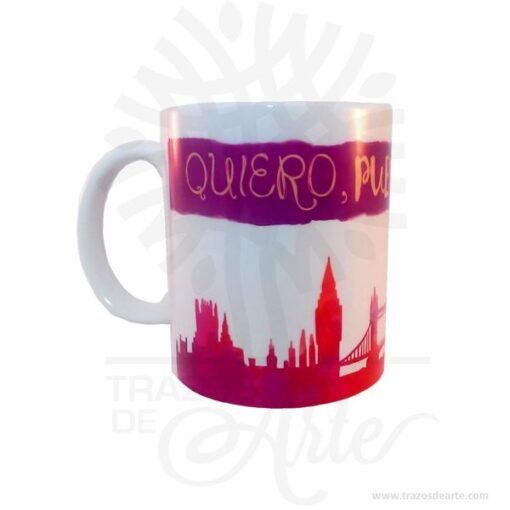 Mug “Quiero puedo y me lo merezco”