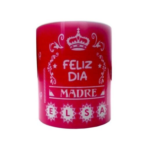 Mug feliz día madre personalizado