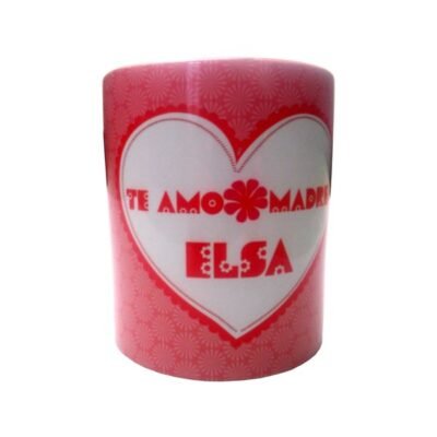 Mug te amo madre personalizado