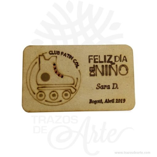 Placa regalo conmemorativa