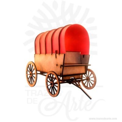 Carreta en MDF