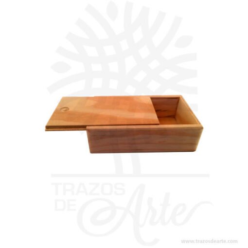 Caja estuche en madera 16 x 9,5 x 5 cm