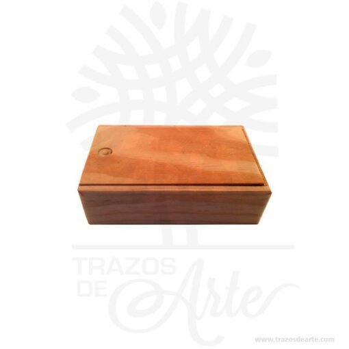 Caja estuche en madera 16 x 9,5 x 5 cm