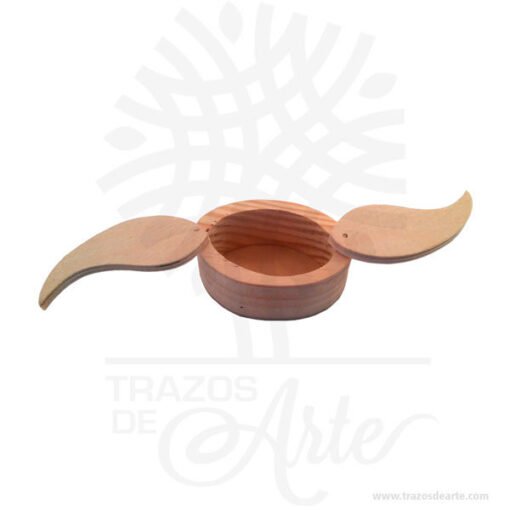 Caja grano de café en madera de pino No.1