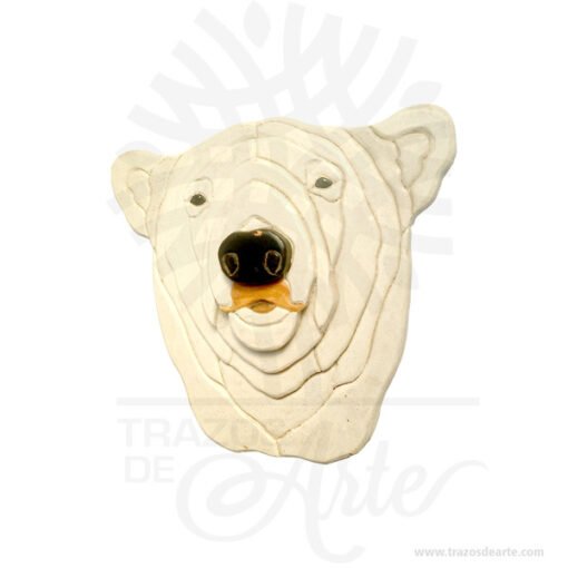 Oso en intarsia