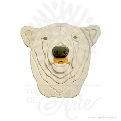 Oso en intarsia