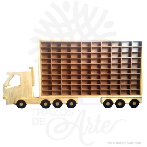 Camión repisa para 100 carros