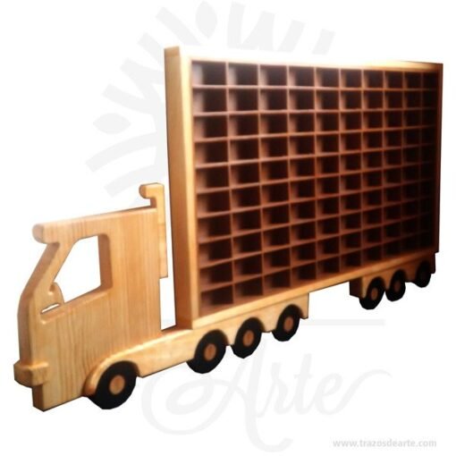 Camión repisa para 100 carros