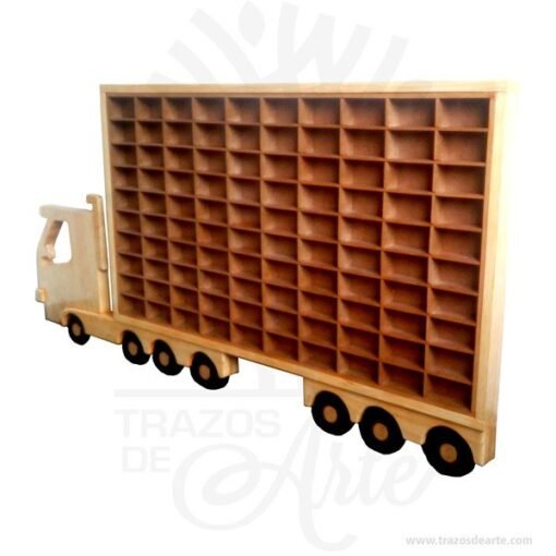 Camión repisa para 100 carros
