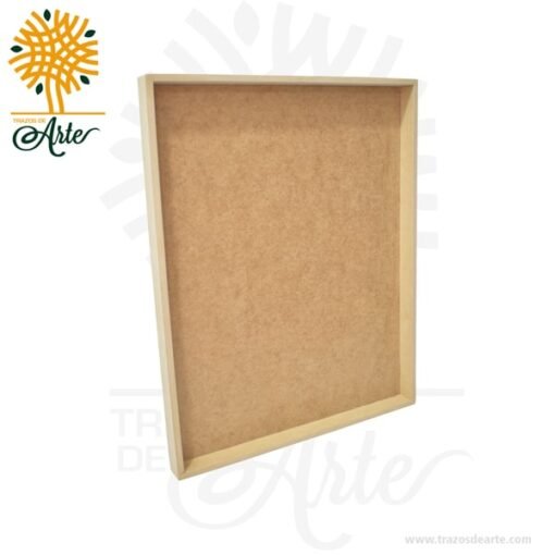 Retablo en Mdf de 3mm crudo de 50 X 40 cm