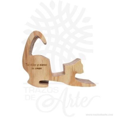 Soporte teléfono móvil gato