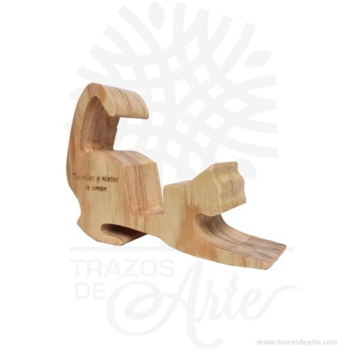 Soporte teléfono móvil gato