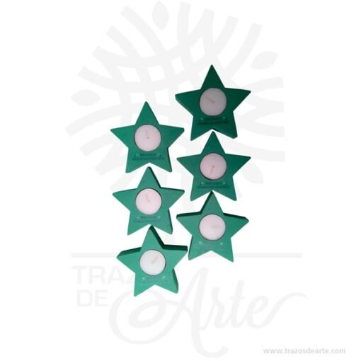 Soporte para Velas Estrella