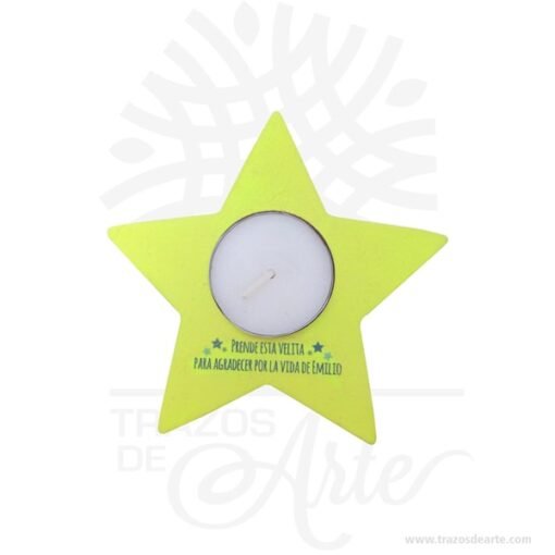 Soporte para Velas Estrella
