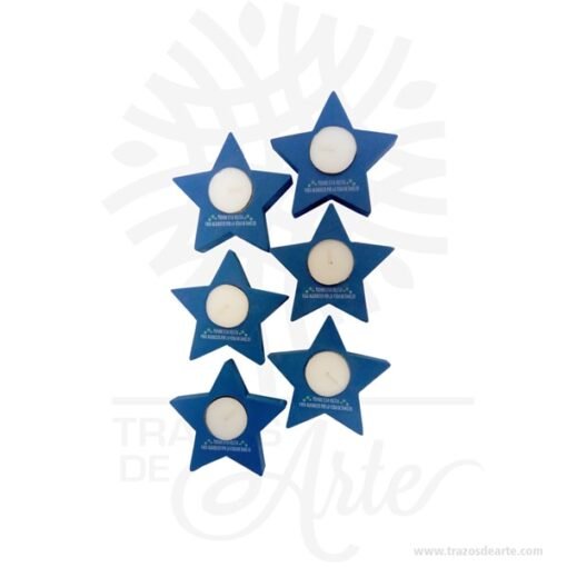 Soporte para Velas Estrella