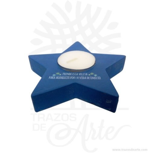Soporte para Velas Estrella