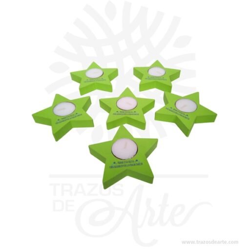 Soporte para Velas Estrella