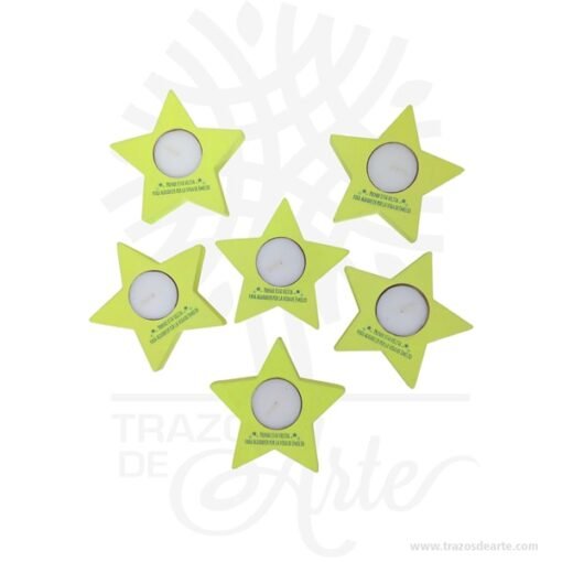 Soporte para Velas Estrella