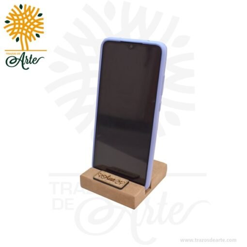 Soporte para Celular de madera MDF de 18 mm