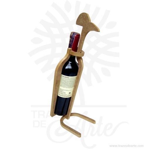 Soporte para vino Pingüino