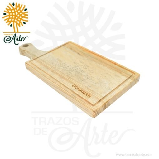 Tabla para picar en madera de pino