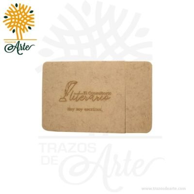 Tarjetero en MDF No. 1