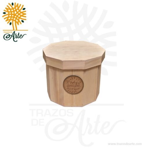 Tarro de madera
