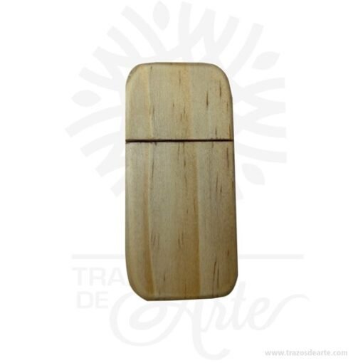 Memoria USB en madera en crudo