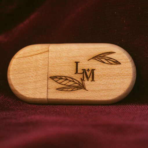 USB en madera 16 GB personalizada
